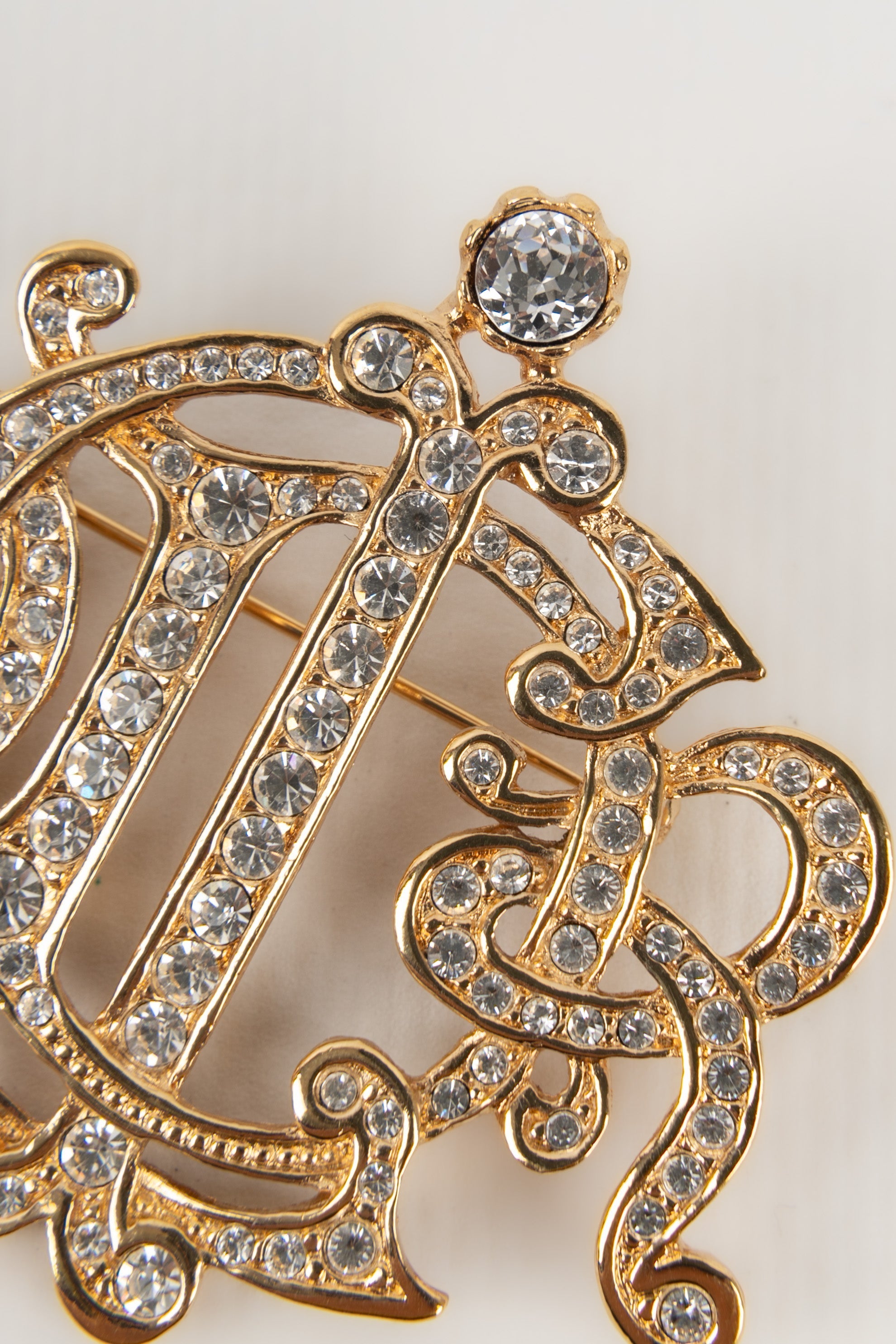 Broche dorÃƒÆ’Ã‚Â©e Dior