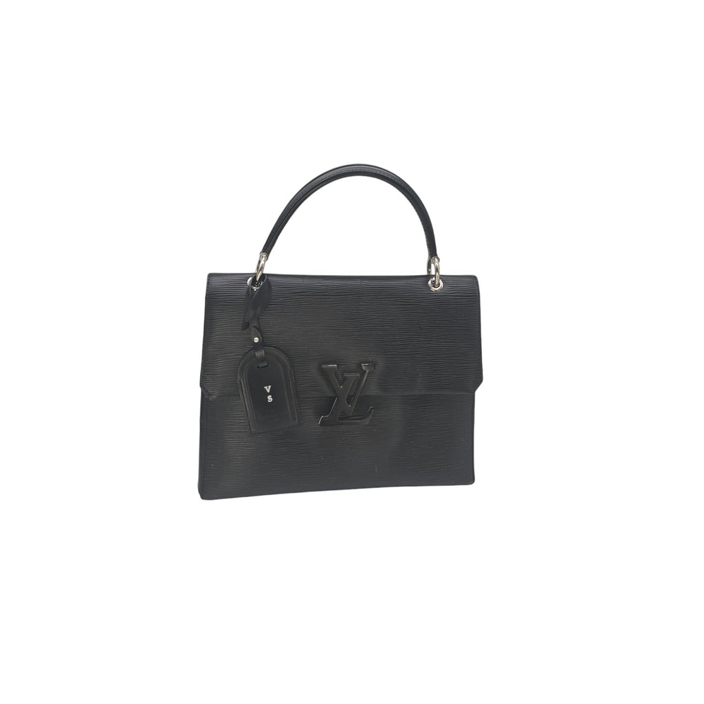Louis Vuitton Black Epi Grenelle Handbag