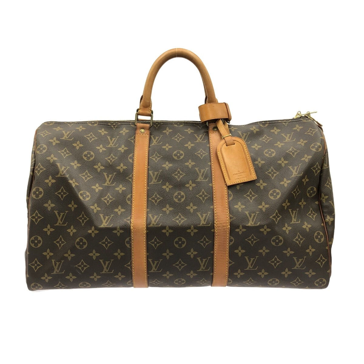 Louis Vuitton Keepall 50  Canvas Travel Bag ()