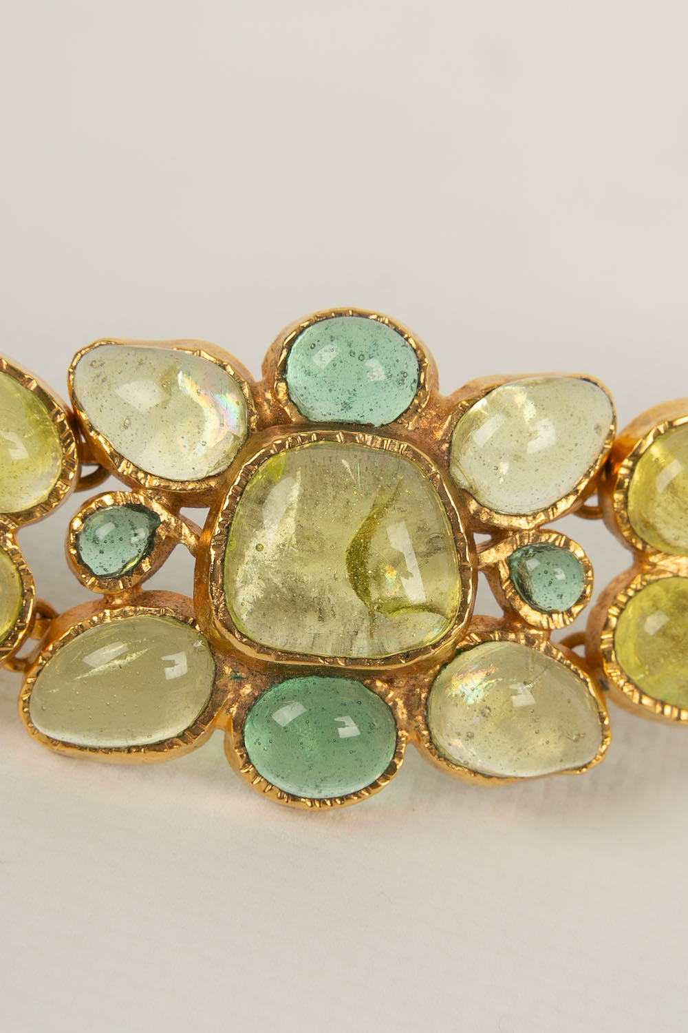 Bracelet en pÃƒÆ’Ã‚Â¢te de verre Chanel