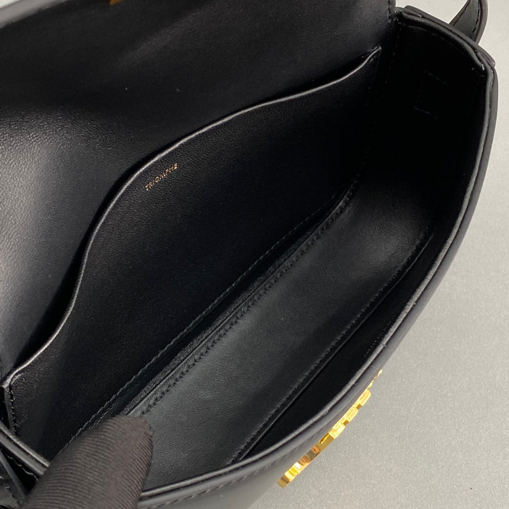GLAMI Triomphe Shoulder Bag Black For Women 8in/20cm 194143BF4.38NO