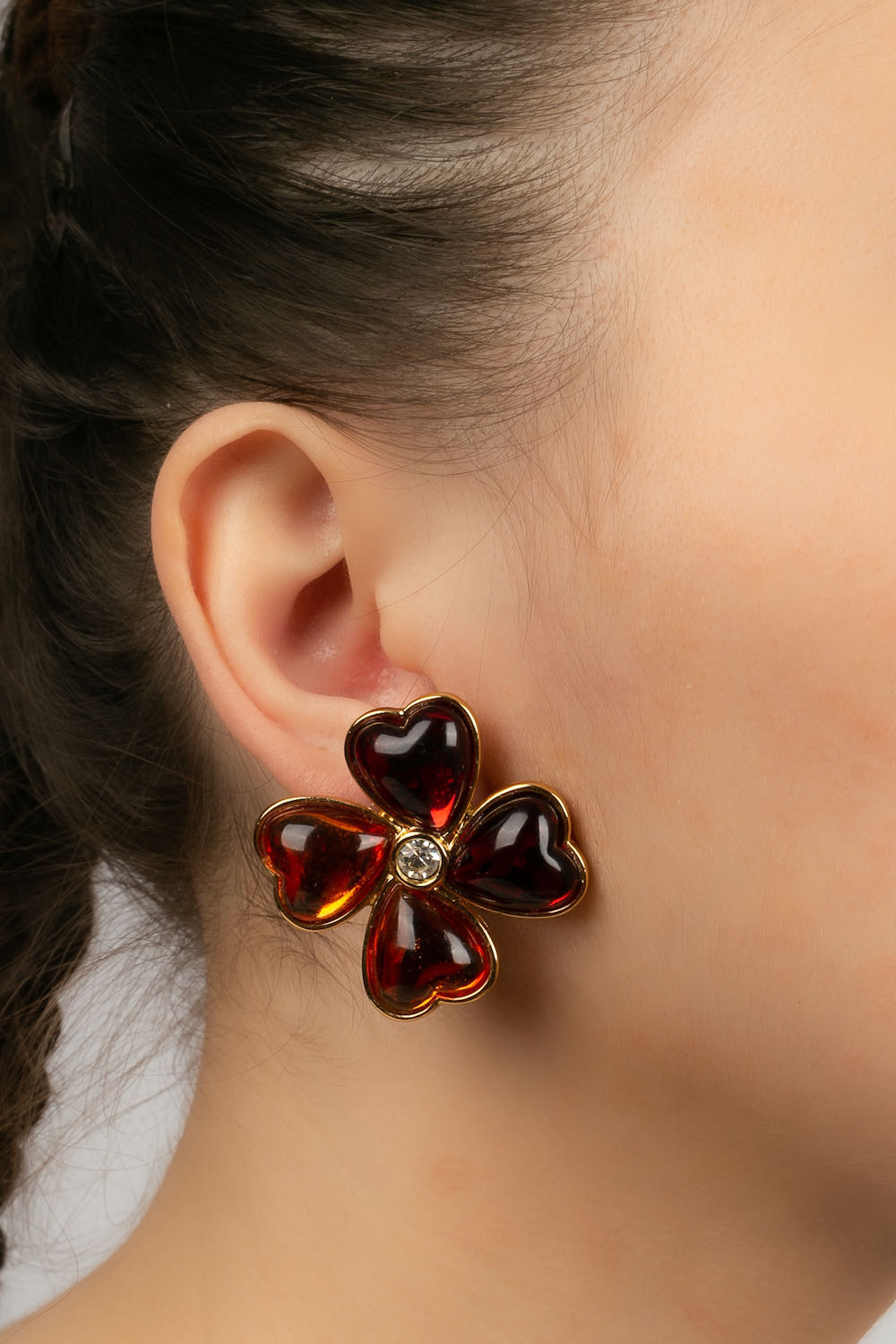 Boucles d'oreilles Yves Saint Laurent