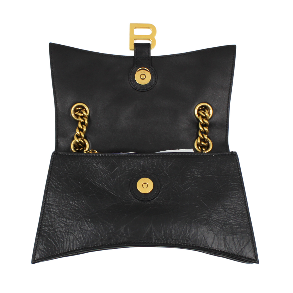 Balenciaga Crush Small Quilted Chain Bag