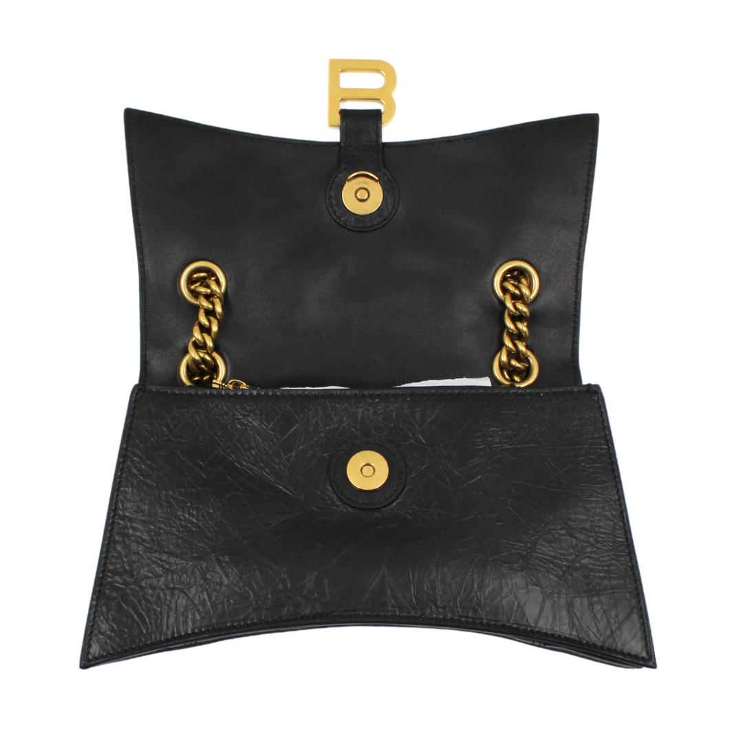 Balenciaga Crush Small Quilted Chain Bag