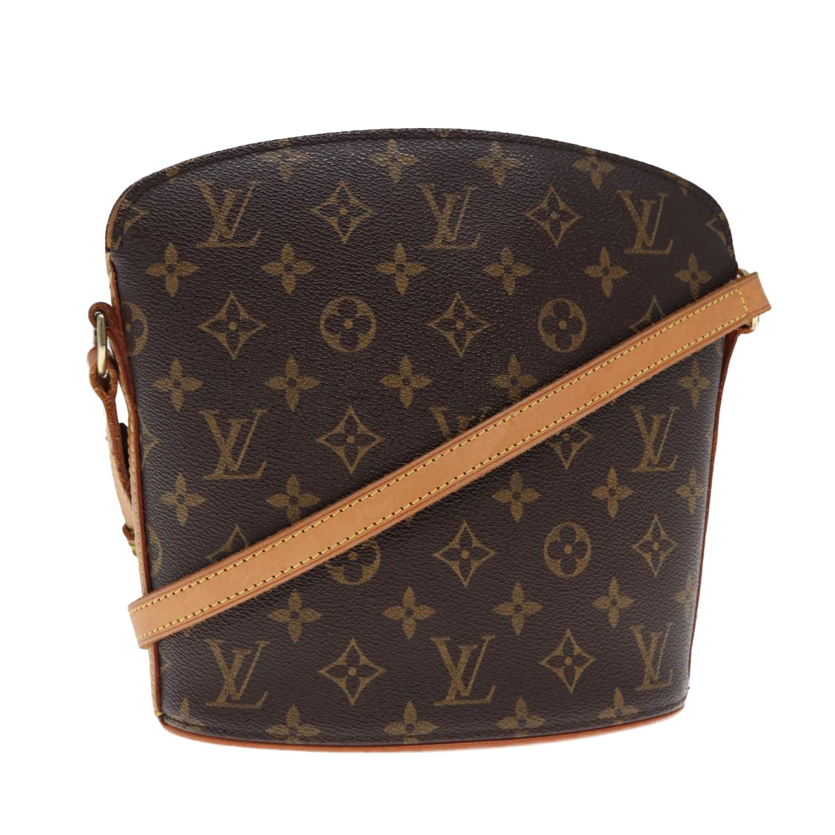 Louis Vuitton Drouot  Canvas Shoulder Bag