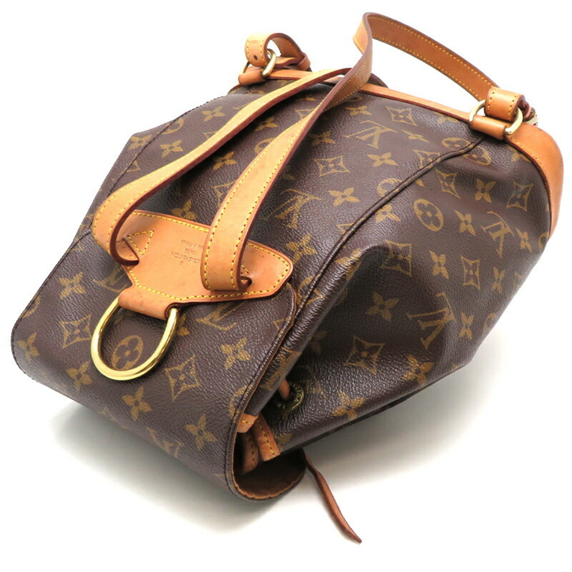 Louis Vuitton Montsouris  Canvas Backpack Bag ()