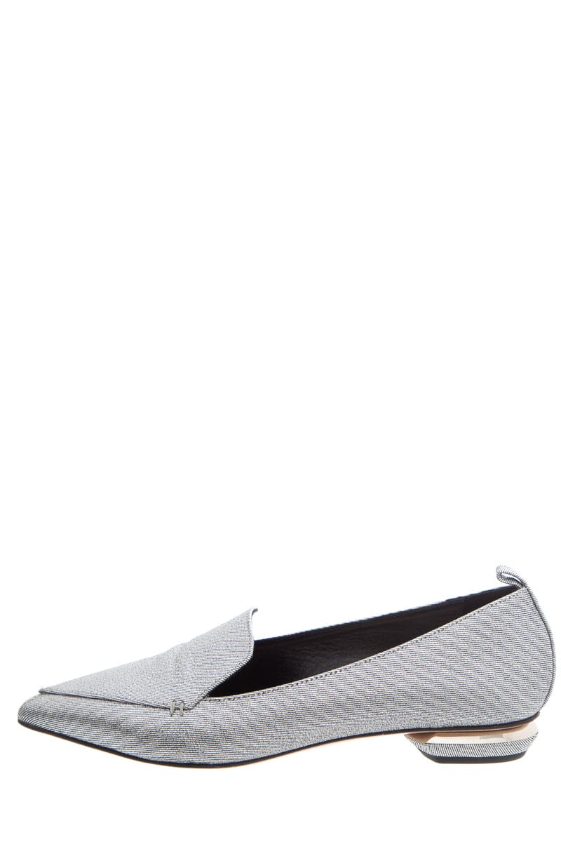 Nicholas Kirkwood Silver Flats SZ 39