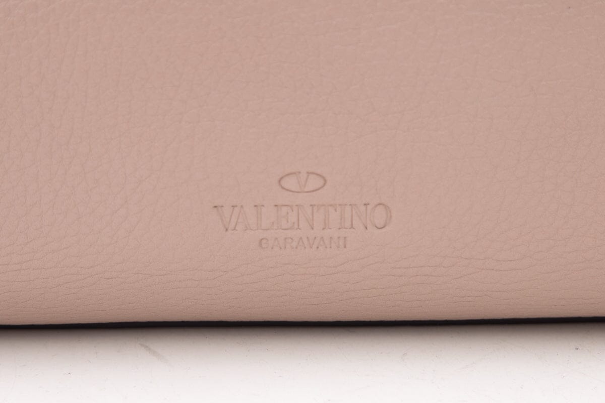 Valentino Lilac Leather Rockstud Tote
