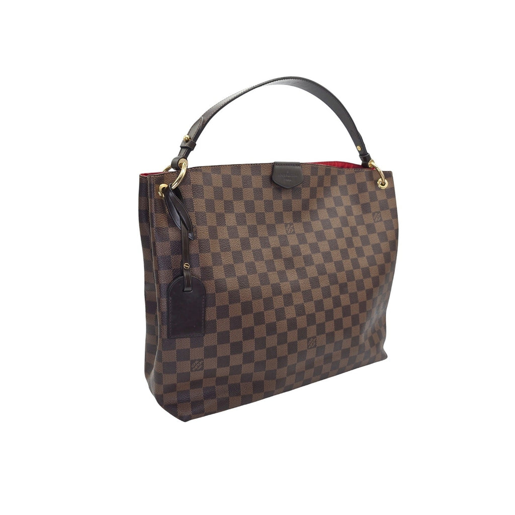 Louis Vuitton Damier Ebene Graceful Hobo Bag