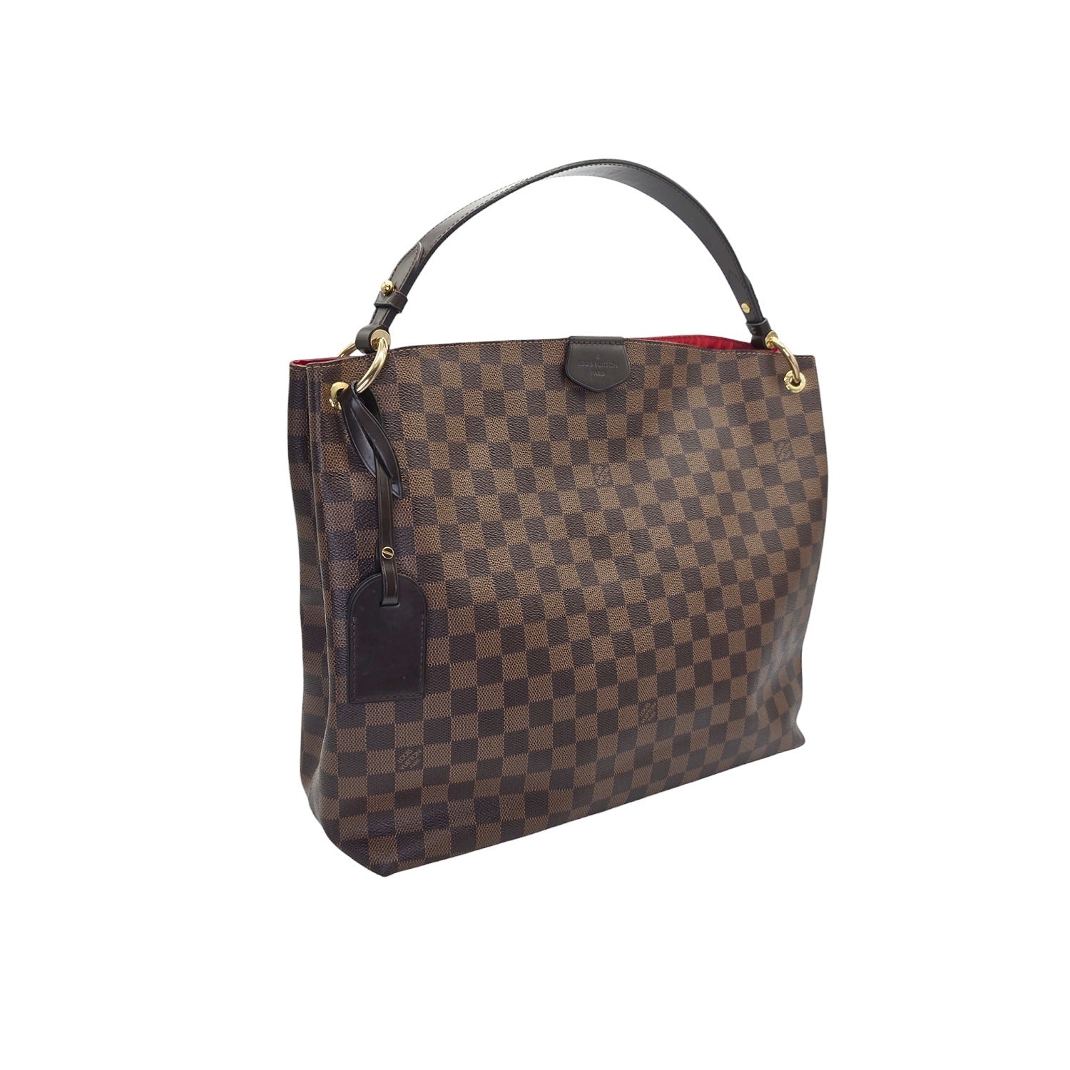 Louis Vuitton Damier Ebene Graceful Hobo Bag