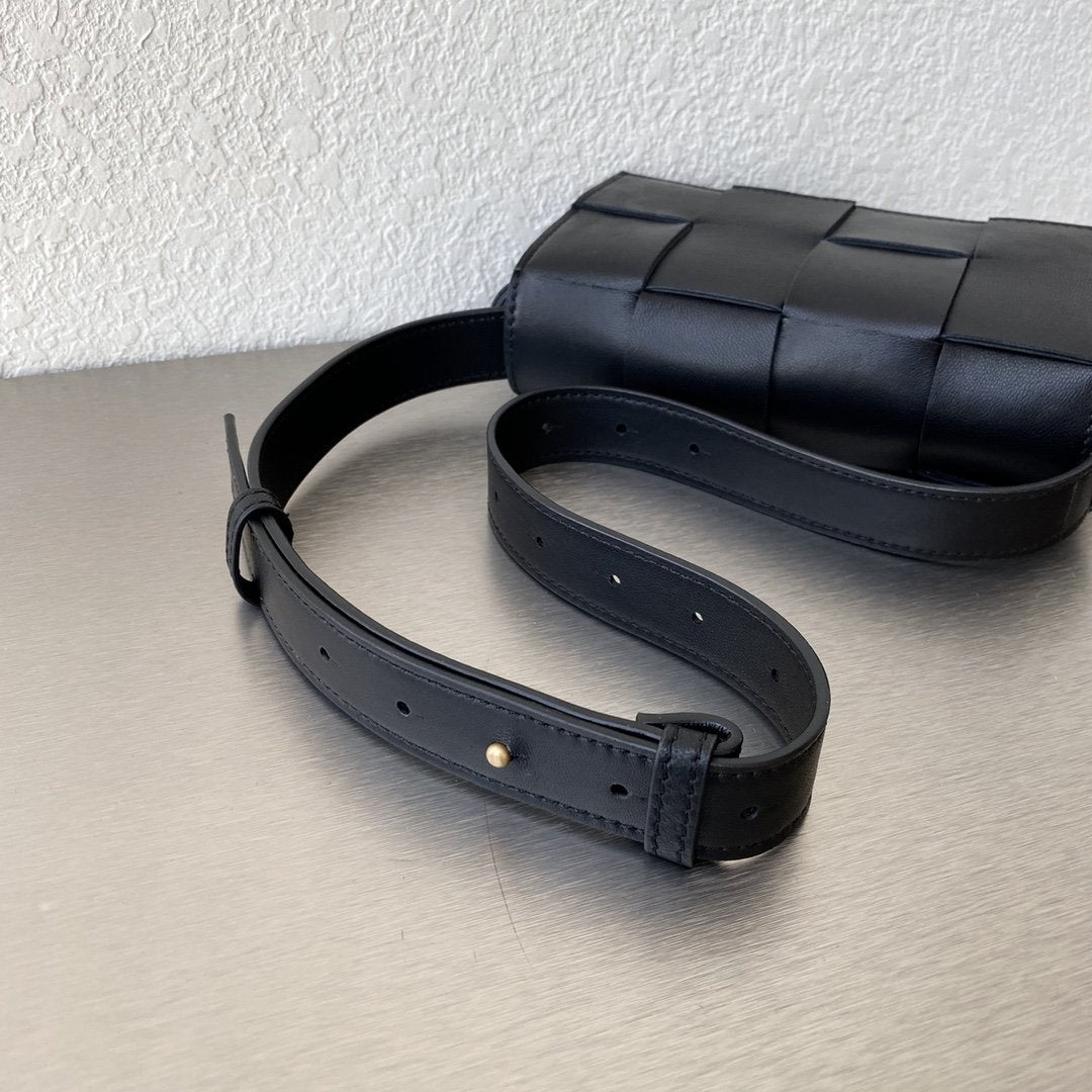 GLAMI Belt Cassette Black, For Women, WomenÃƒÂ¢Ã¢â€šÂ¬Ã¢â€žÂ¢s Bags 7in/18cm 668572VMAY18425