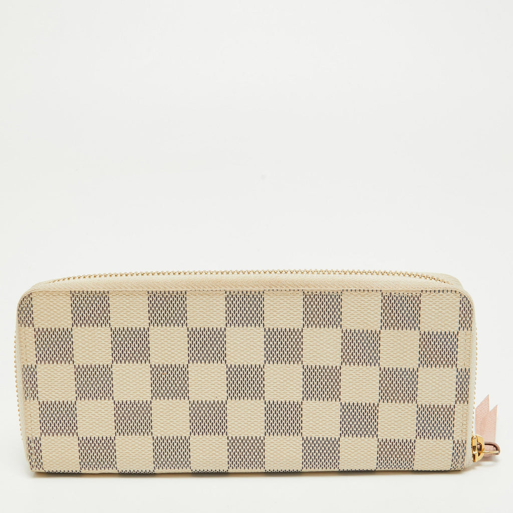 Louis Vuitton Damier Azure Canvas Clemence Wallet