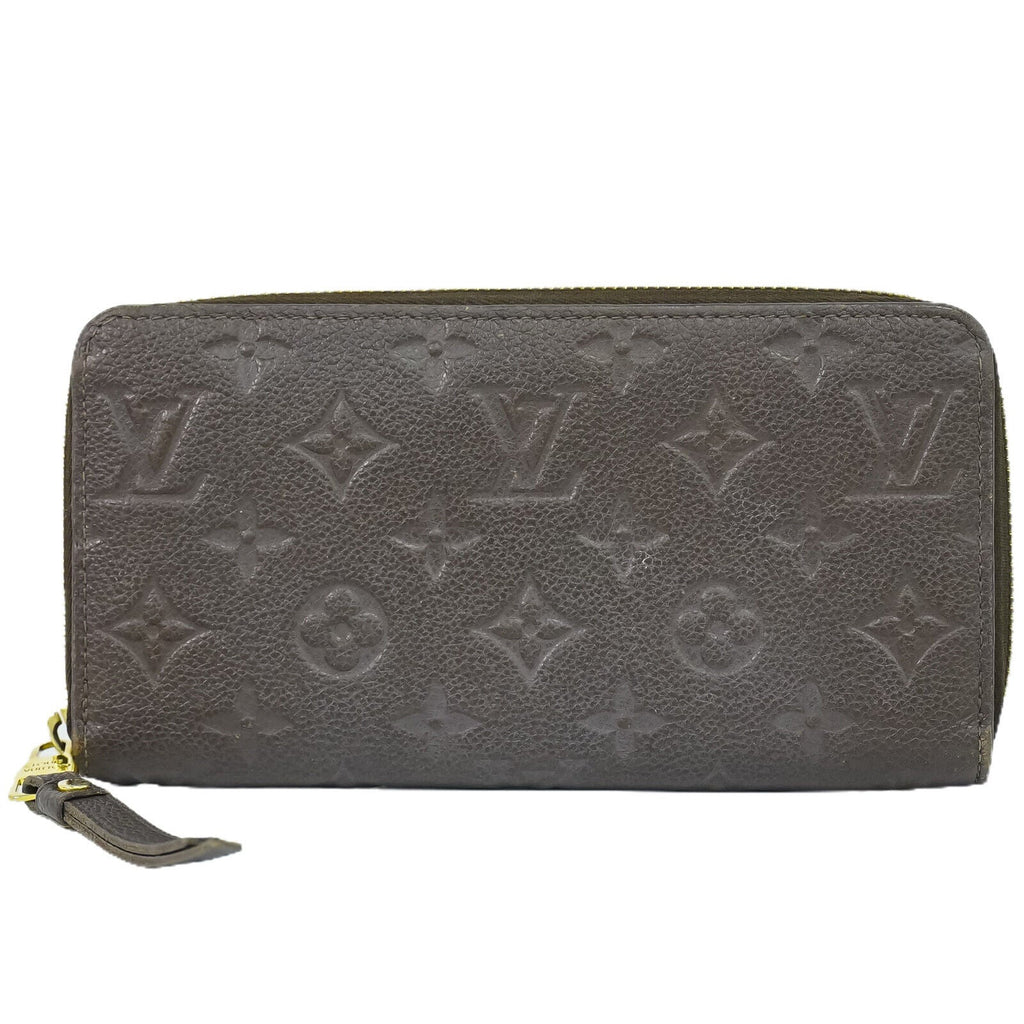 Louis Vuitton Zippy Wallet  Leather Wallet