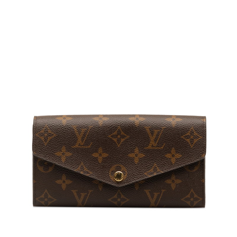 Louis Vuitton Monogram Portefolio Sarah Long Wallet M62236 Brown