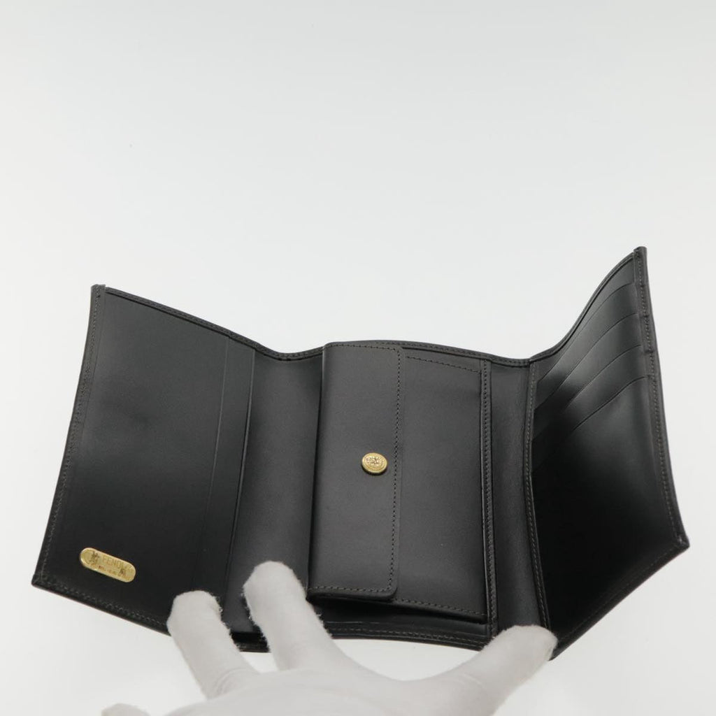 FENDI Pecan Canvas Wallet Black Brown Black Brown 94161
