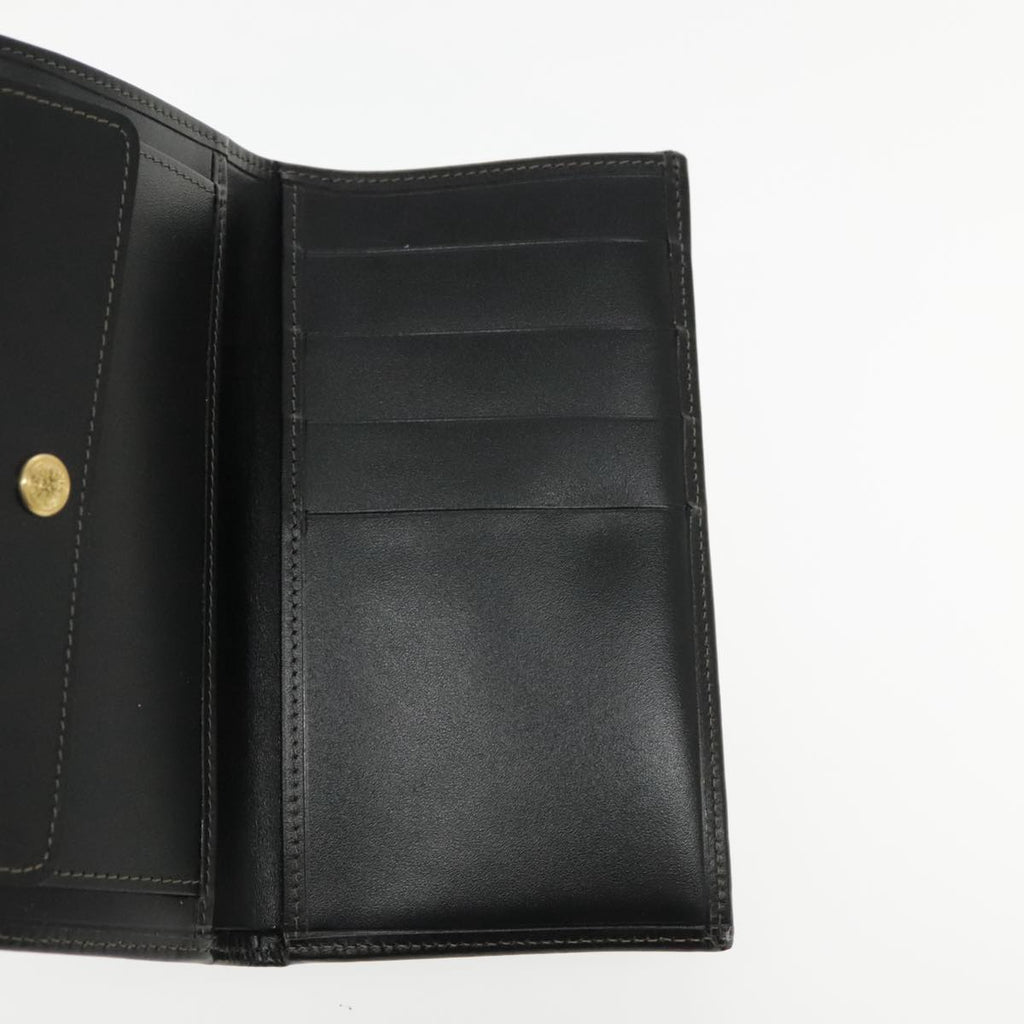 FENDI Pecan Canvas Wallet Black Brown Black Brown 94161