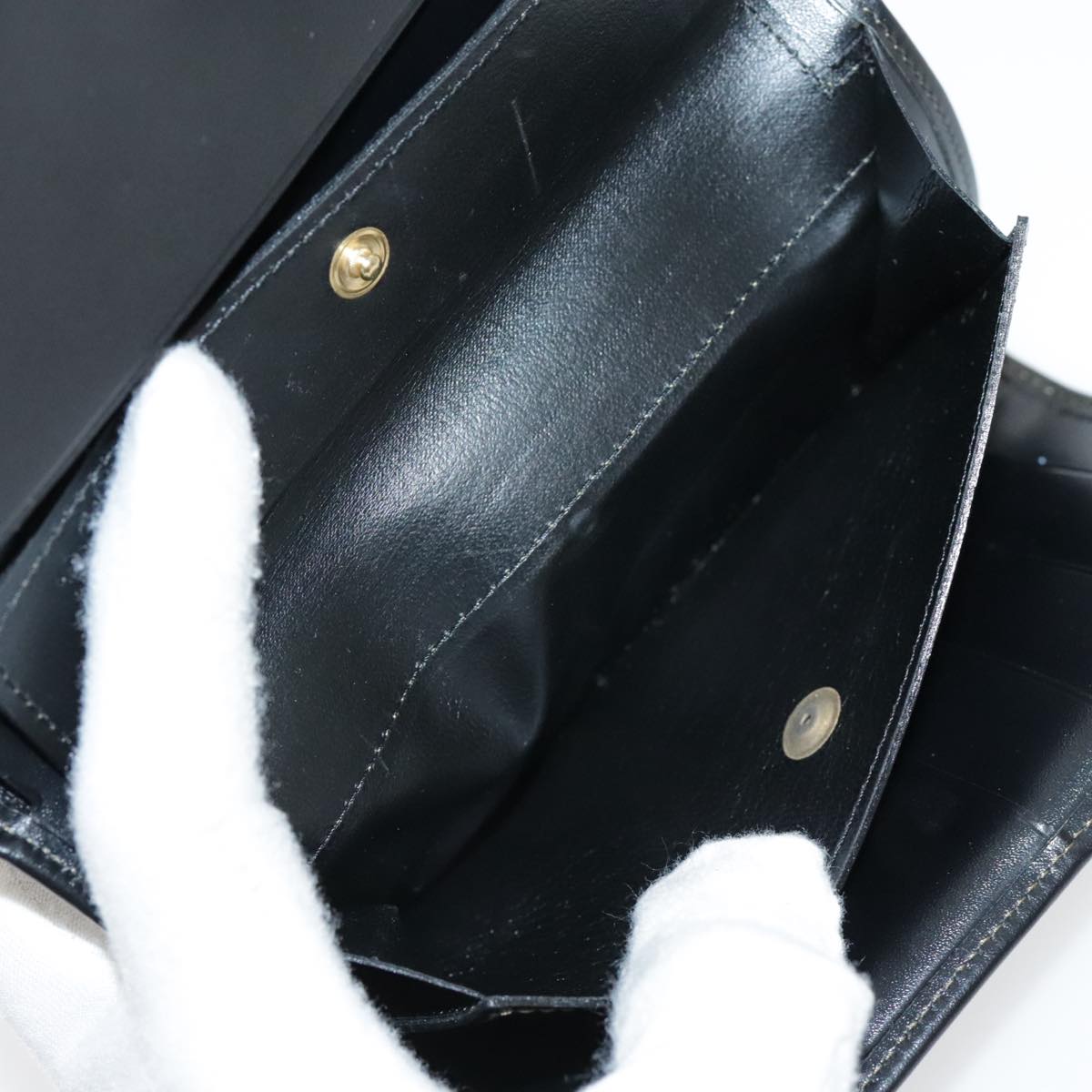 FENDI Pecan Canvas Wallet Black Brown Black Brown 94161