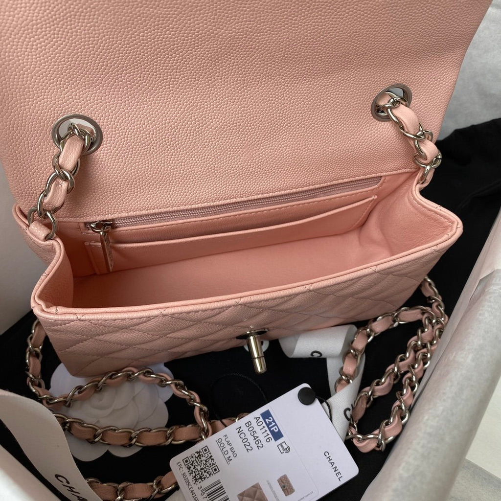 CHLMini Classic Handbag PiNike For Women 7.9in/20cm
