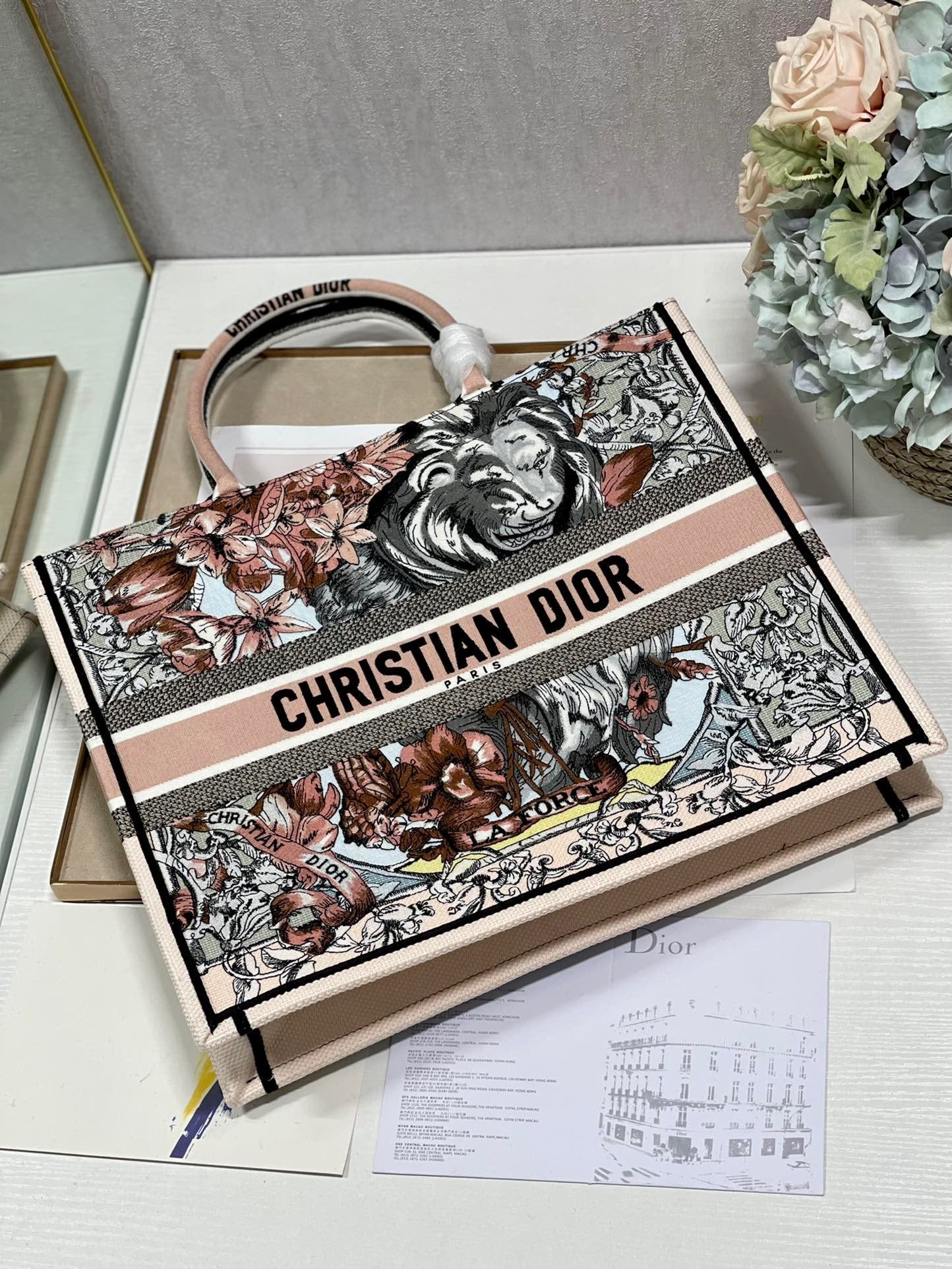 GLAMI Large Book Tote Multicolor, For Women, WomenÃ¢â‚¬â„¢s Handbags 16.5in/42cm CD M1286ZFOR_M884
