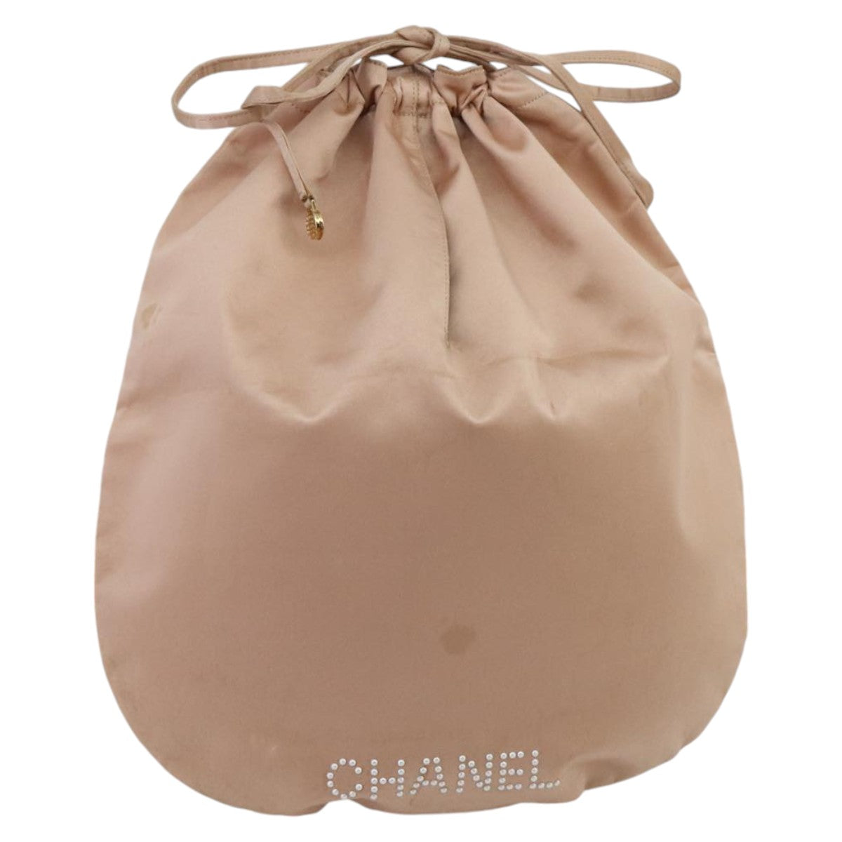 CHANEL Hand Bag Nylon Pink CC 94283