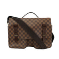 Louis Vuitton Broadw Damier N42270 Brown PVC Coated Canvas Leather Shoulder Bag