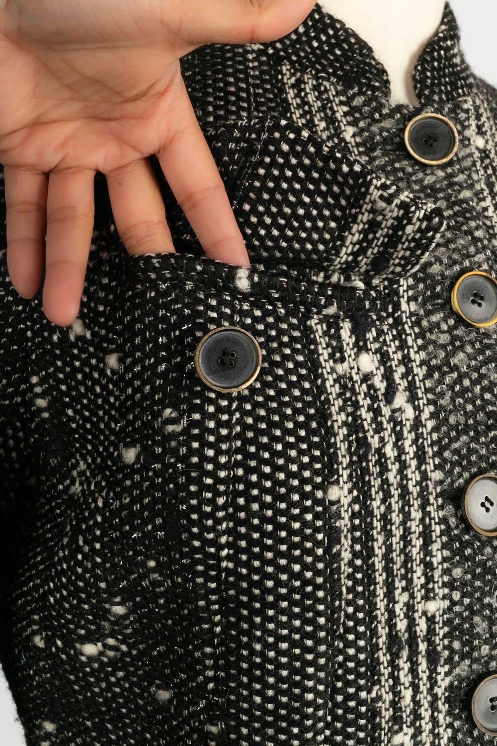Veste en laine Galliano