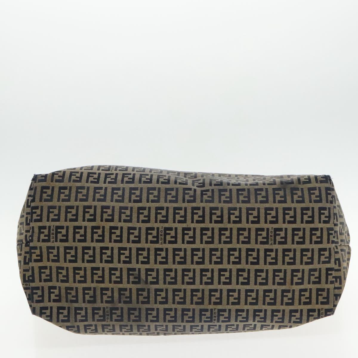 FENDI Zucchino Canvas Tote Bag Navy 94430