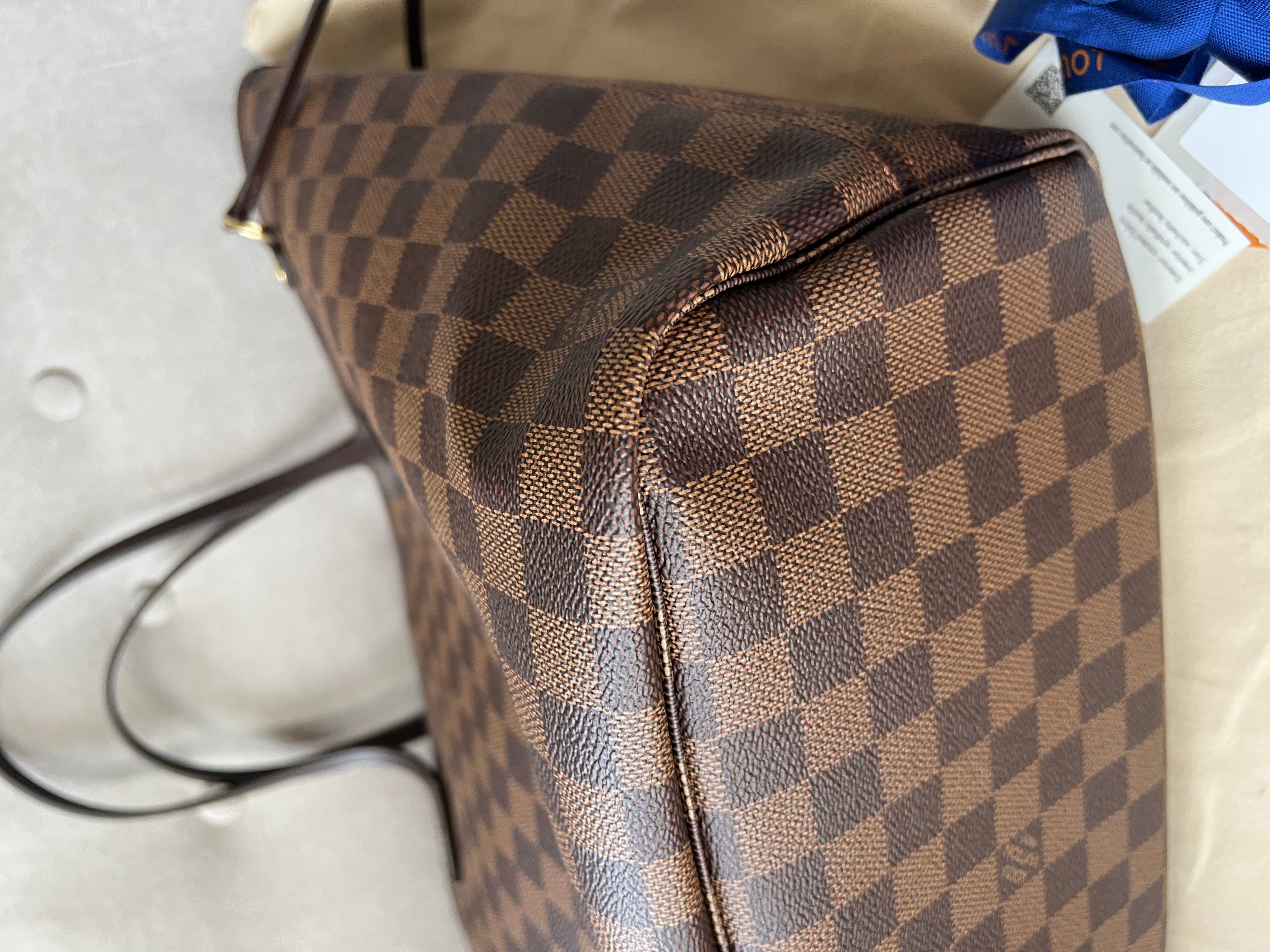 Louis Vuitton Neverfull MM Damier Ebene Cherry Interior (RRP £1,410)