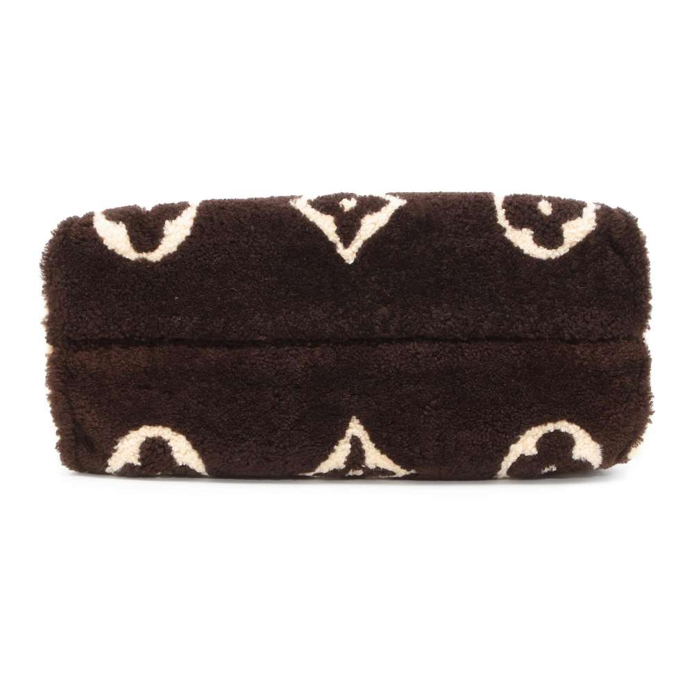 LOUIS VUITTON Onthego Brown/Beige M55420 Monogram / Teddy Size GM