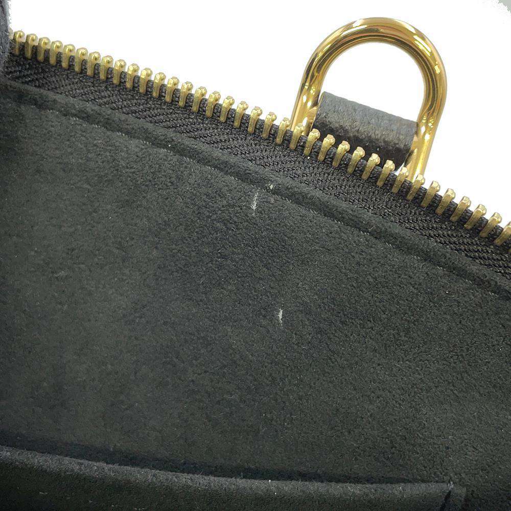 LOUIS VUITTON Petit Palais Black/Beige M58913 Bicolor Monogram Empreinte Leather Size PM