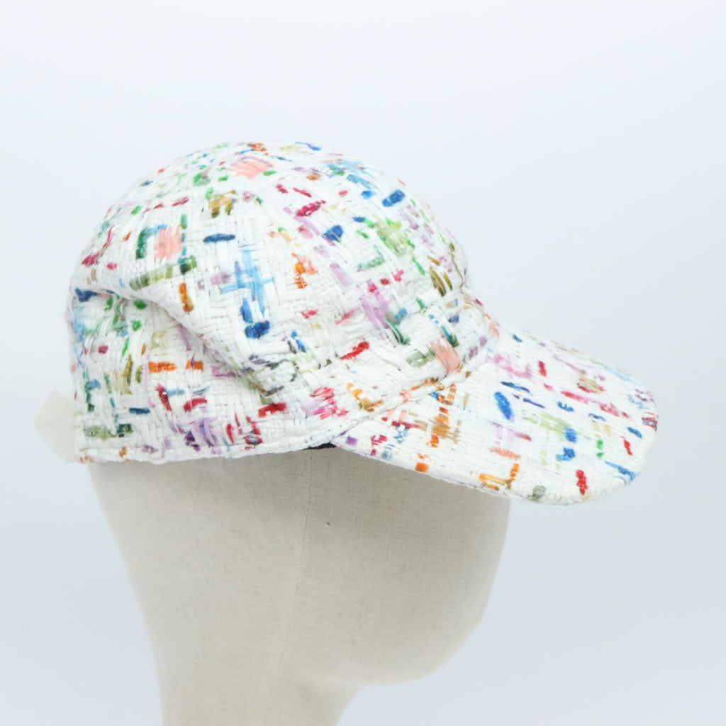 CHANEL Cap Tweed M Multicolor CC 94826A