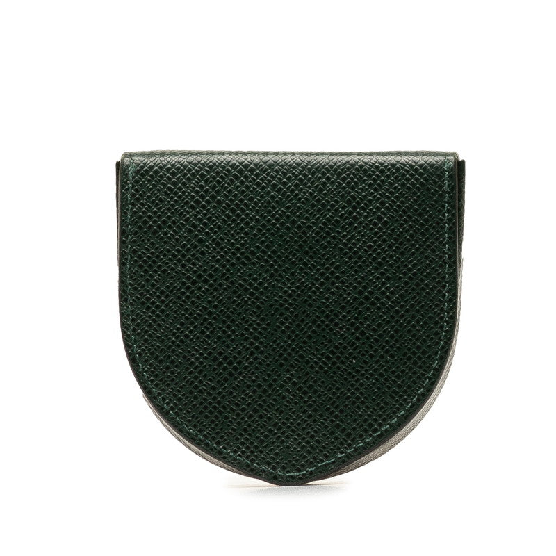 Louis Vuitton Taiga Portemoney Cube Coin Case M30374 Epi Green Leather Men Louis Vuitton