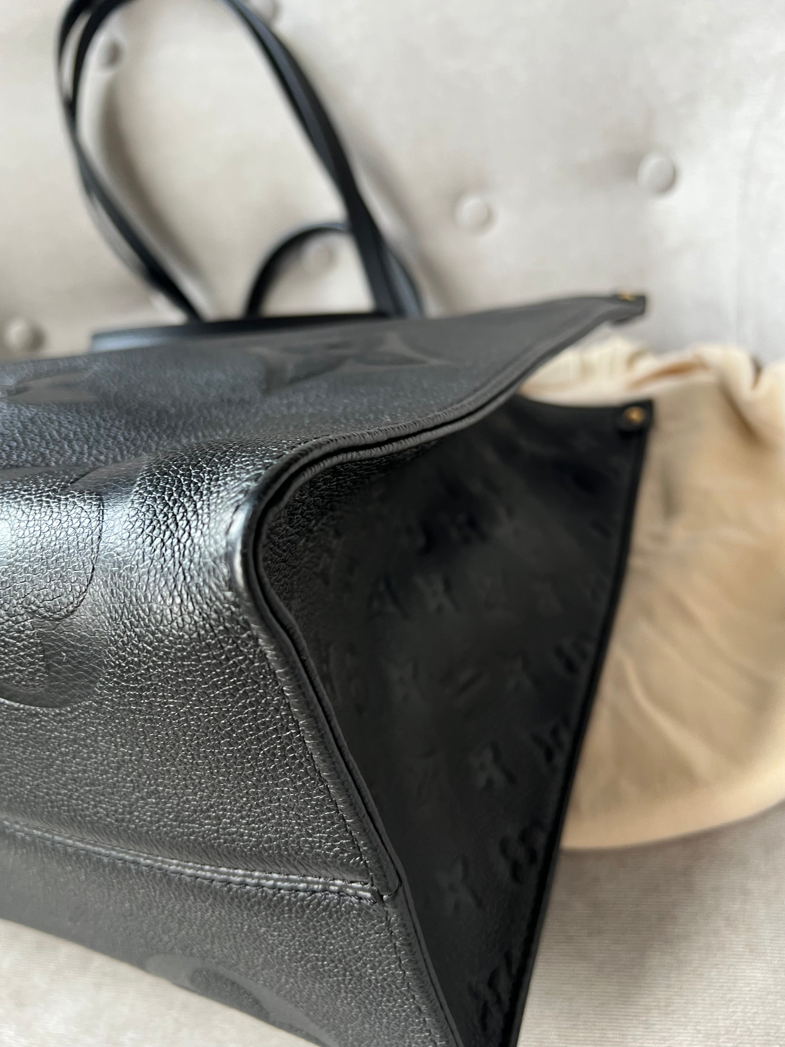 Louis Vuitton On the Go GM Black Empreinte (RRP £2,570)