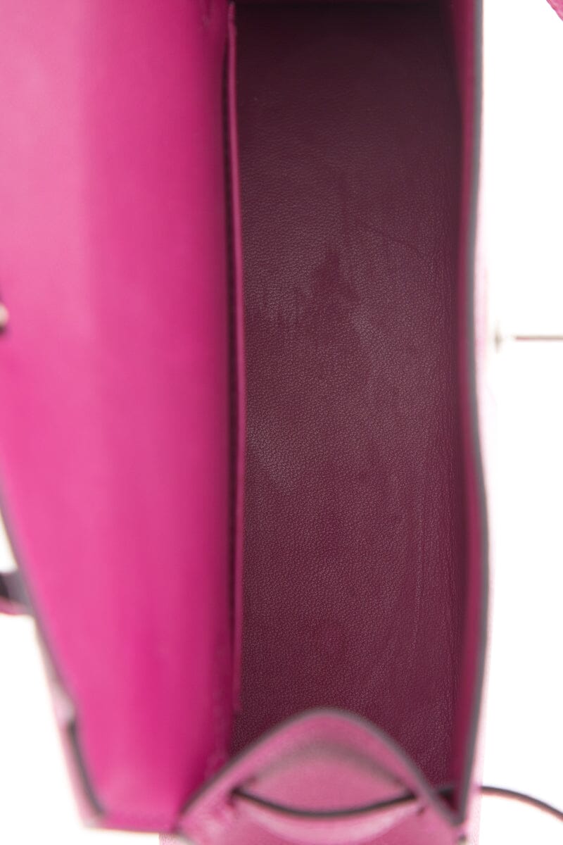 HermÃƒÆ’Ã‚Â¨s 2018 Rose Pourpre Chevre Mysore Mini Kelly 20cm W/PHW