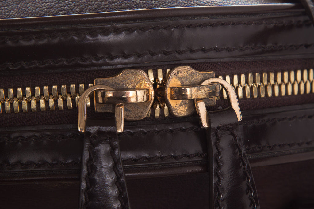 Celine Brown Winged- Tip Tassle Detail  Shoulder Bag