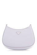 Prada Lilac Cleo Brushed Leather Handbag