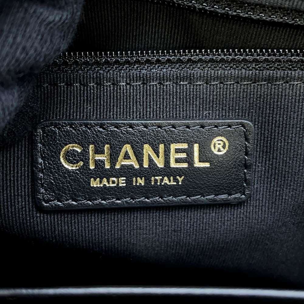CHANEL 2wayChainHandbag BlackAS3969 Patent Leather