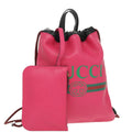GUCCI Backpack Leather Pink 523586 95840