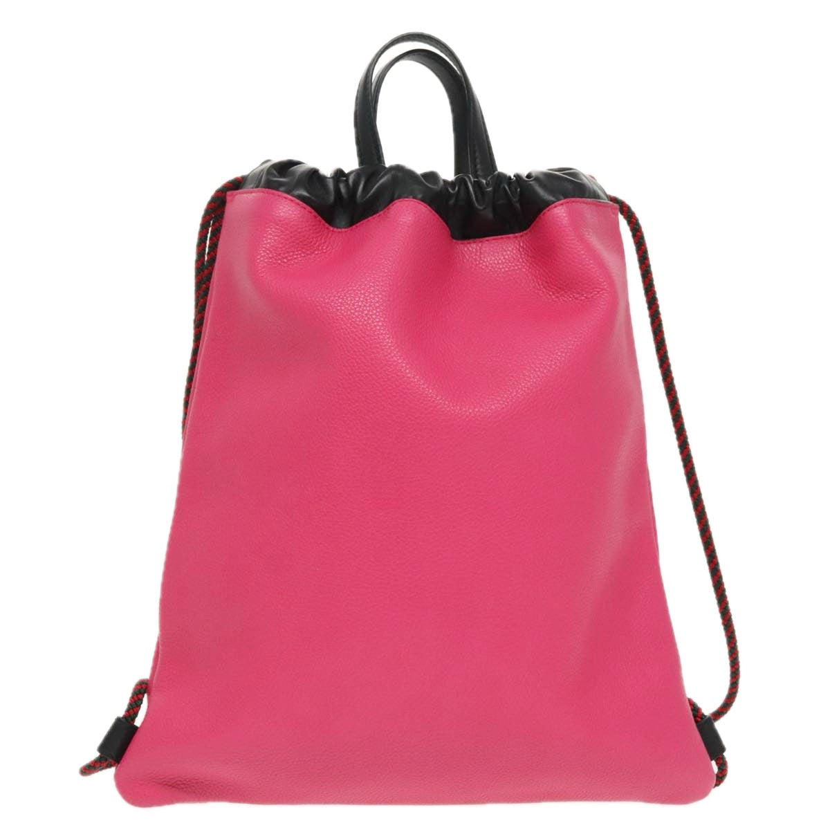 GUCCI Backpack Leather Pink 523586 95840