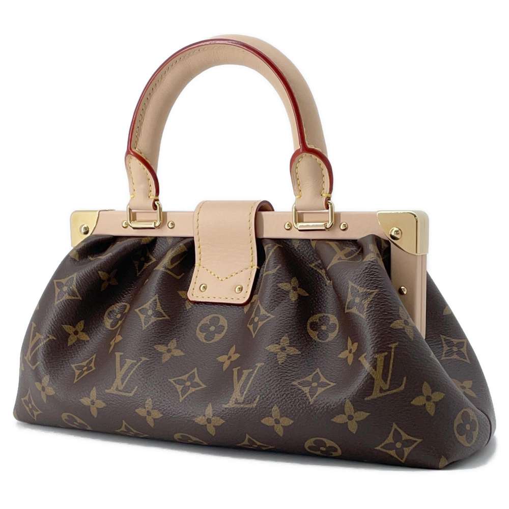 LOUIS VUITTON Monogram・Clutch Beige M46544 Monogram