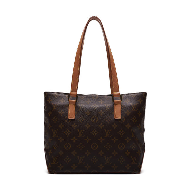 LOUIS VUITTON Monogram Kava Piano Tote Bag Monograms Brown   Business Bag  Stunt Back  Tote Bag Ship