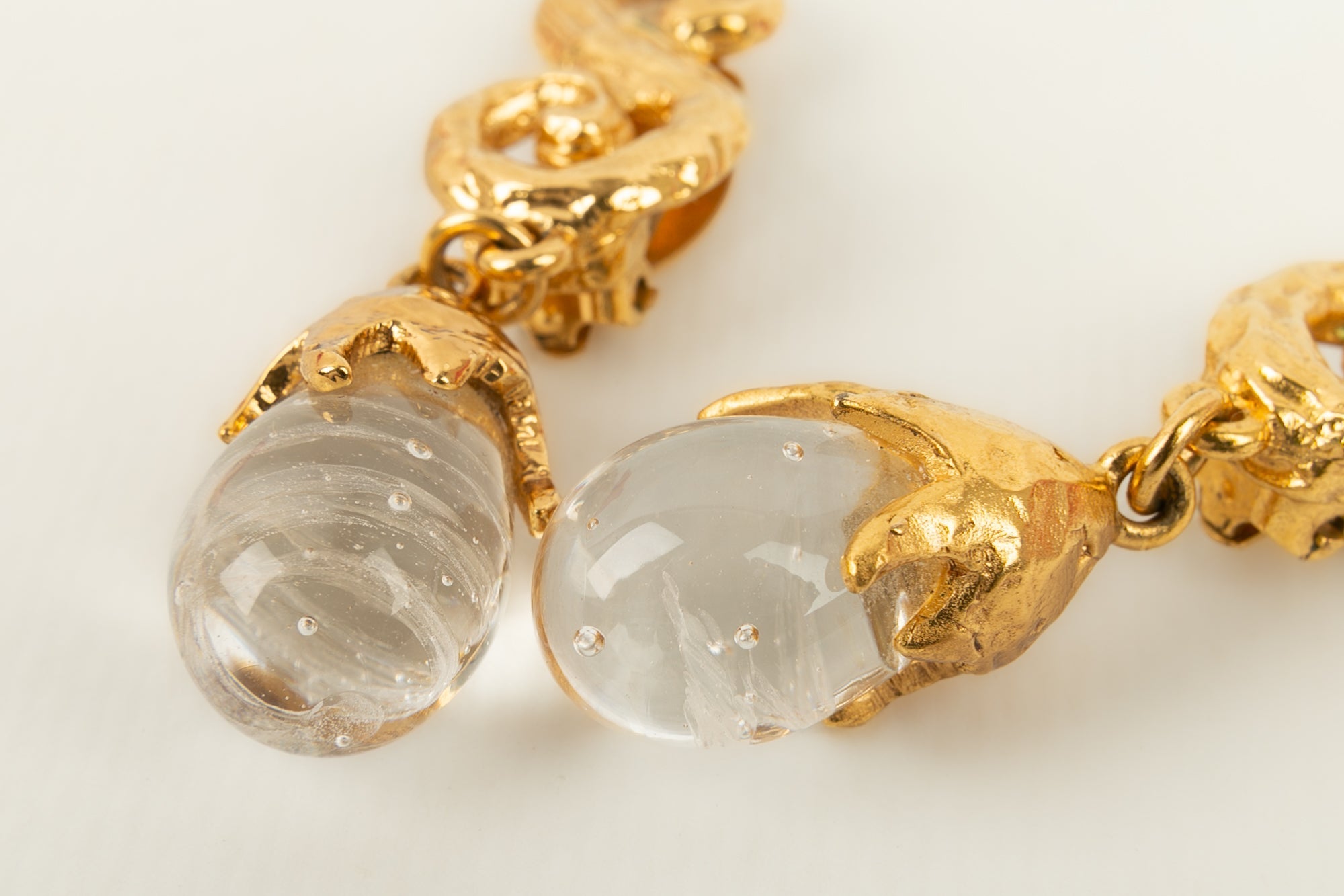 Boucles d'oreilles Yves Saint Laurent