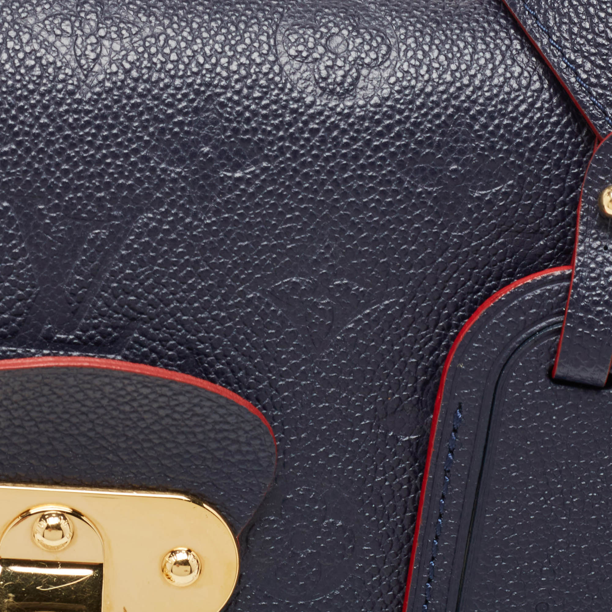 Louis Vuitton Celeste Monogram Empreinte Leather Georges Mm Bag