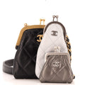 CHANEL Multi Clutch with Chain Quilted Leather