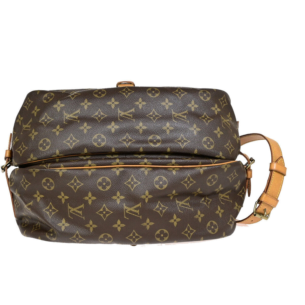 Louis Vuitton Saumur 35  Canvas Shoulder Bag