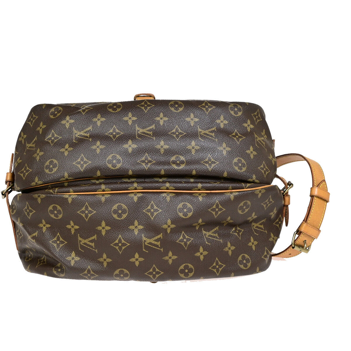 Louis Vuitton Saumur 35  Canvas Shoulder Bag