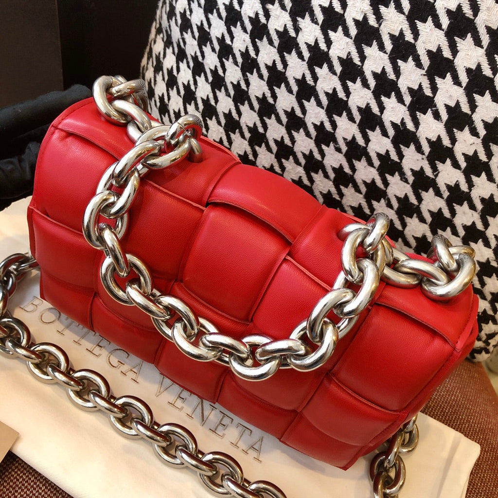 GLAMI Chain Cassette Red, For Women, WomenÃƒÂ¢Ã¢â€šÂ¬Ã¢â€žÂ¢s Bags 10.2in/26cm
