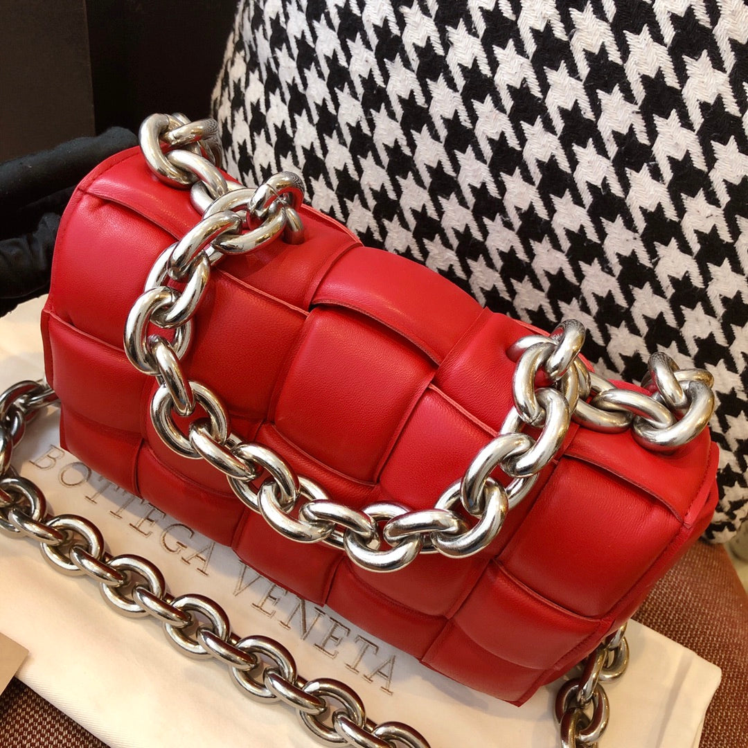 GLAMI Chain Cassette Red, For Women, WomenÃƒÂ¢Ã¢â€šÂ¬Ã¢â€žÂ¢s Bags 10.2in/26cm