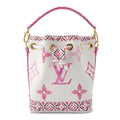 LOUIS VUITTON Nanonoe Rose/White M82386 Monogram / Giant