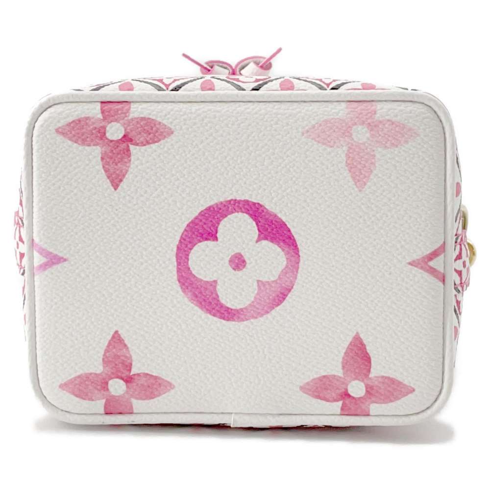 LOUIS VUITTON Nanonoe Rose/White M82386 Monogram / Giant
